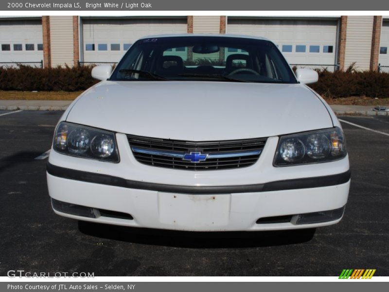 Bright White / Light Oak 2000 Chevrolet Impala LS