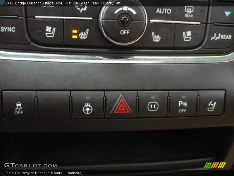 Controls of 2011 Durango Citadel 4x4