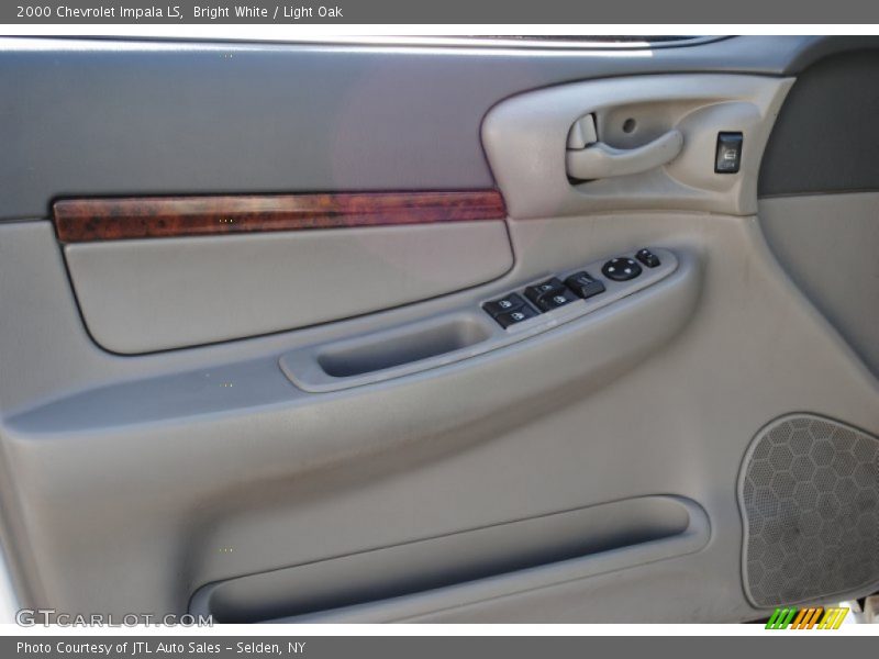 Bright White / Light Oak 2000 Chevrolet Impala LS
