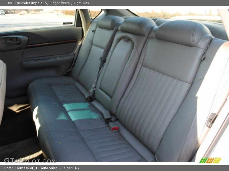 Bright White / Light Oak 2000 Chevrolet Impala LS