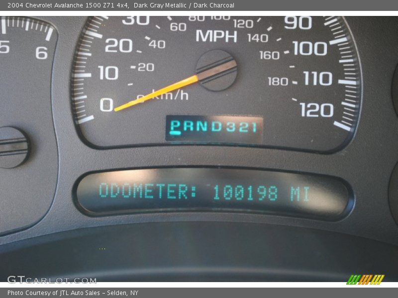 Dark Gray Metallic / Dark Charcoal 2004 Chevrolet Avalanche 1500 Z71 4x4