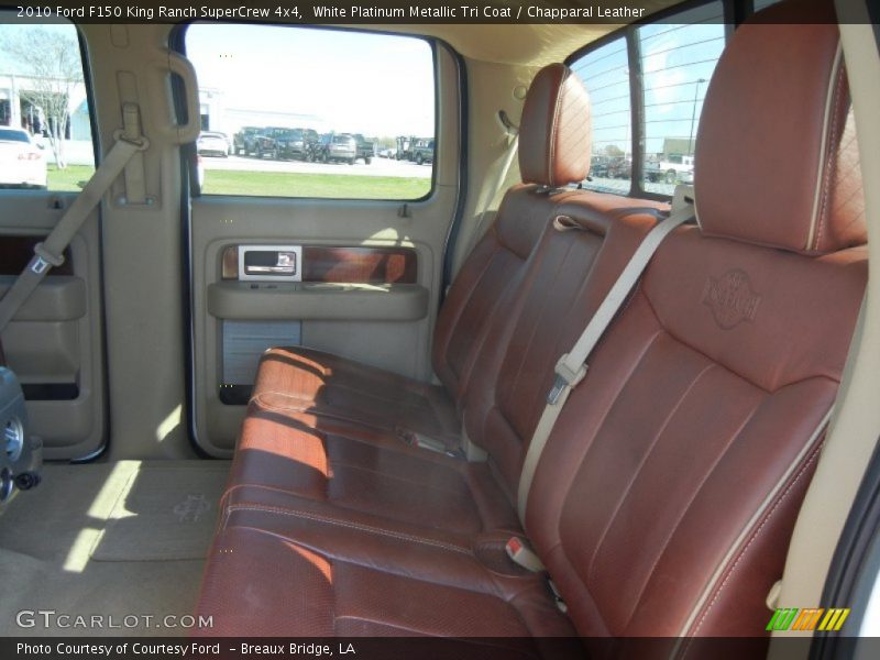 Rear Seat of 2010 F150 King Ranch SuperCrew 4x4