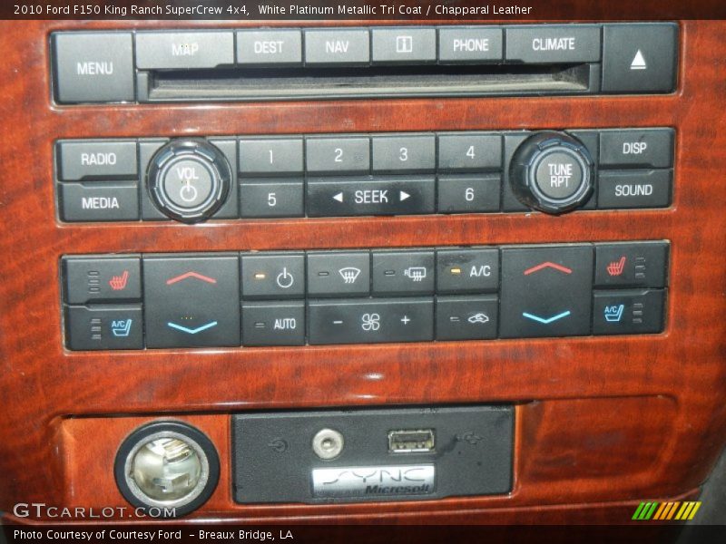 Controls of 2010 F150 King Ranch SuperCrew 4x4