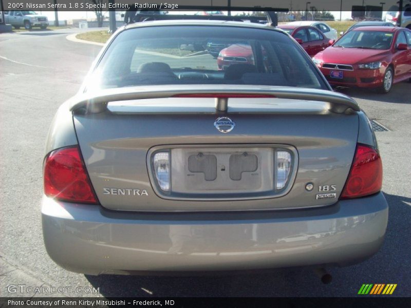 Radium / Sage 2005 Nissan Sentra 1.8 S Special Edition