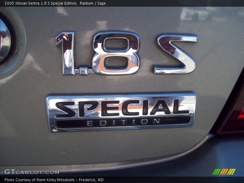 Radium / Sage 2005 Nissan Sentra 1.8 S Special Edition