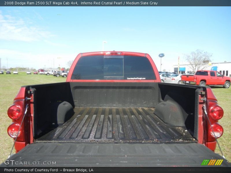 Inferno Red Crystal Pearl / Medium Slate Gray 2008 Dodge Ram 2500 SLT Mega Cab 4x4