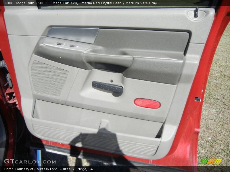 Inferno Red Crystal Pearl / Medium Slate Gray 2008 Dodge Ram 2500 SLT Mega Cab 4x4