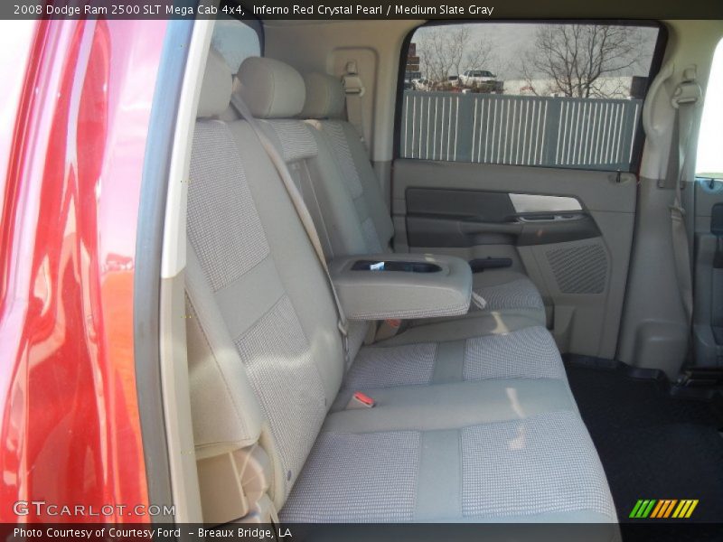 Inferno Red Crystal Pearl / Medium Slate Gray 2008 Dodge Ram 2500 SLT Mega Cab 4x4