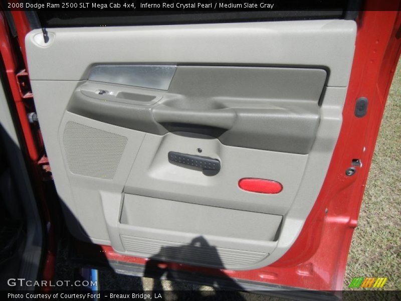 Inferno Red Crystal Pearl / Medium Slate Gray 2008 Dodge Ram 2500 SLT Mega Cab 4x4