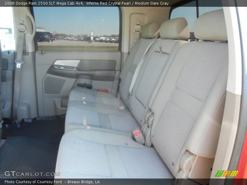 Inferno Red Crystal Pearl / Medium Slate Gray 2008 Dodge Ram 2500 SLT Mega Cab 4x4