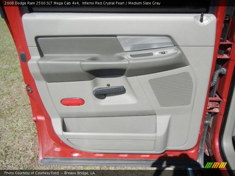 Inferno Red Crystal Pearl / Medium Slate Gray 2008 Dodge Ram 2500 SLT Mega Cab 4x4