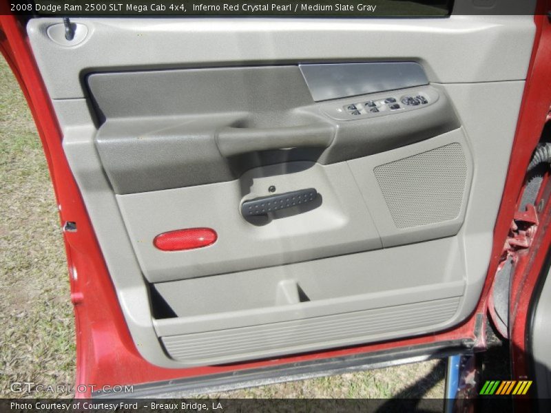 Inferno Red Crystal Pearl / Medium Slate Gray 2008 Dodge Ram 2500 SLT Mega Cab 4x4