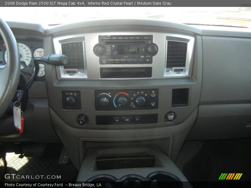 Inferno Red Crystal Pearl / Medium Slate Gray 2008 Dodge Ram 2500 SLT Mega Cab 4x4