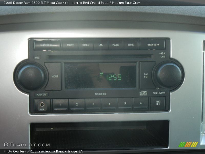Inferno Red Crystal Pearl / Medium Slate Gray 2008 Dodge Ram 2500 SLT Mega Cab 4x4