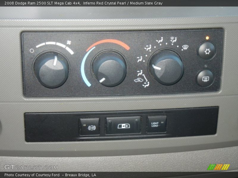 Inferno Red Crystal Pearl / Medium Slate Gray 2008 Dodge Ram 2500 SLT Mega Cab 4x4