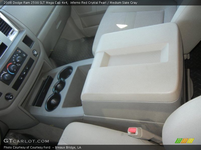 Inferno Red Crystal Pearl / Medium Slate Gray 2008 Dodge Ram 2500 SLT Mega Cab 4x4
