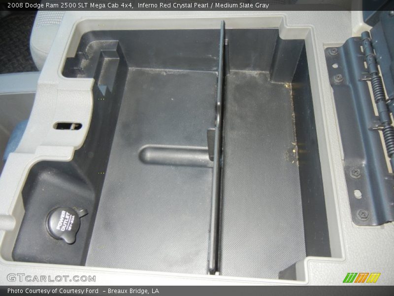 Inferno Red Crystal Pearl / Medium Slate Gray 2008 Dodge Ram 2500 SLT Mega Cab 4x4