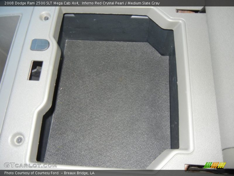 Inferno Red Crystal Pearl / Medium Slate Gray 2008 Dodge Ram 2500 SLT Mega Cab 4x4