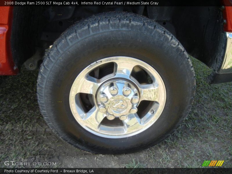 Inferno Red Crystal Pearl / Medium Slate Gray 2008 Dodge Ram 2500 SLT Mega Cab 4x4