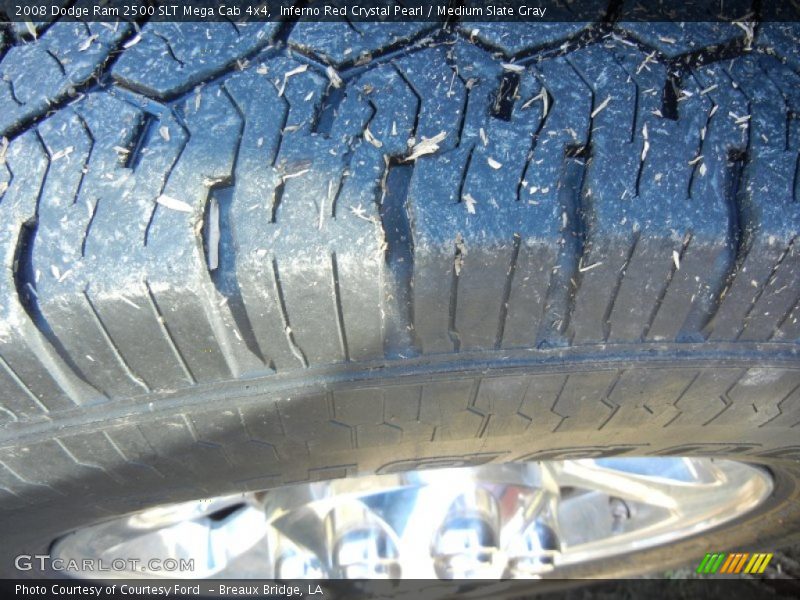 Inferno Red Crystal Pearl / Medium Slate Gray 2008 Dodge Ram 2500 SLT Mega Cab 4x4