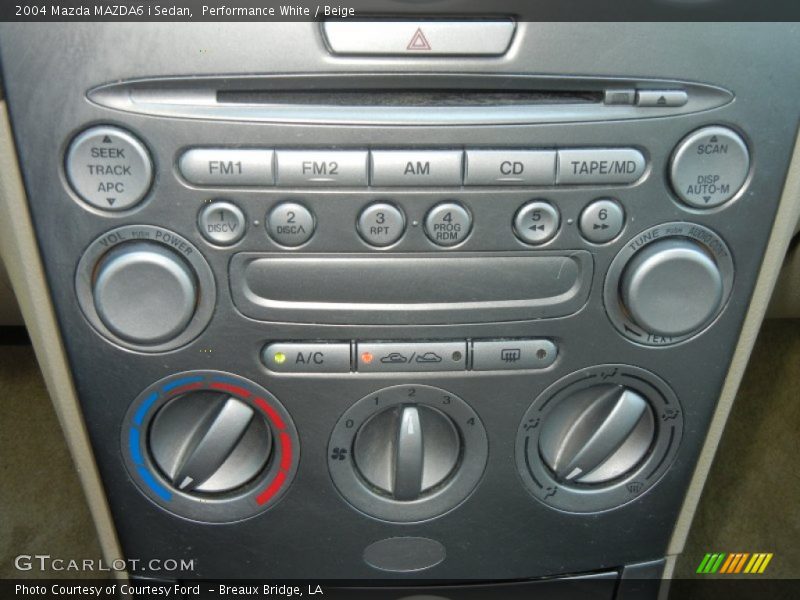 Performance White / Beige 2004 Mazda MAZDA6 i Sedan