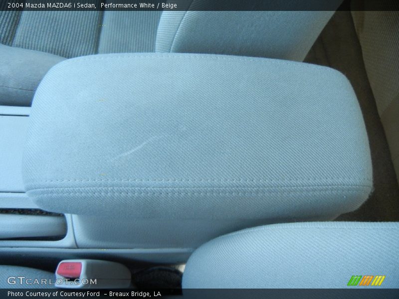 Performance White / Beige 2004 Mazda MAZDA6 i Sedan