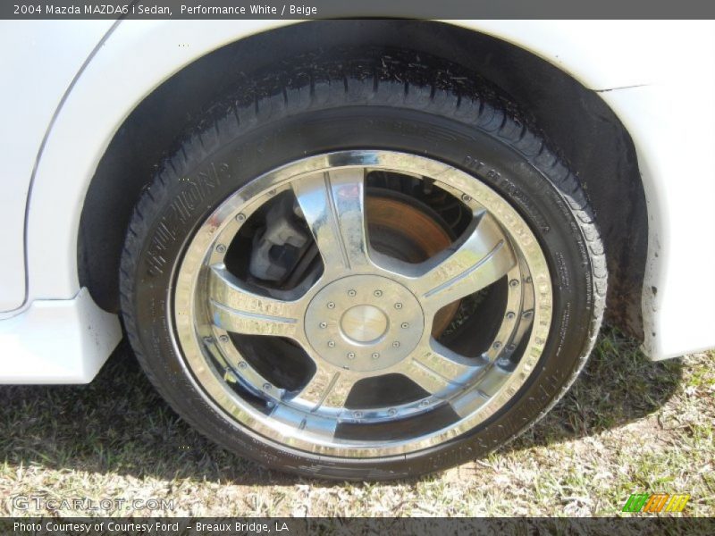 Performance White / Beige 2004 Mazda MAZDA6 i Sedan