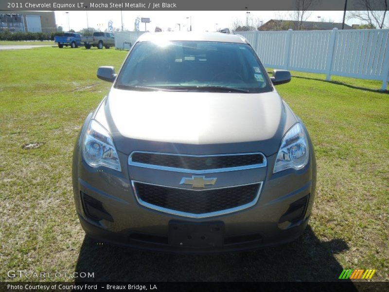 Mocha Steel Metallic / Jet Black 2011 Chevrolet Equinox LT