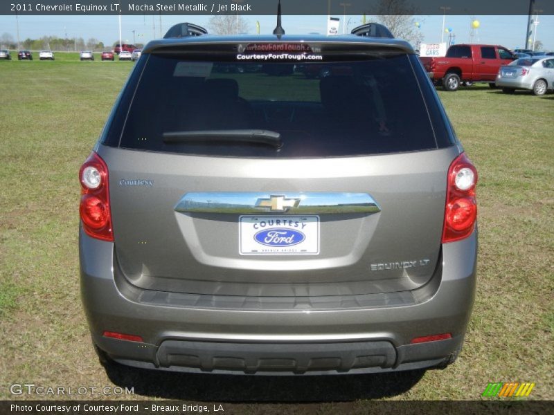 Mocha Steel Metallic / Jet Black 2011 Chevrolet Equinox LT