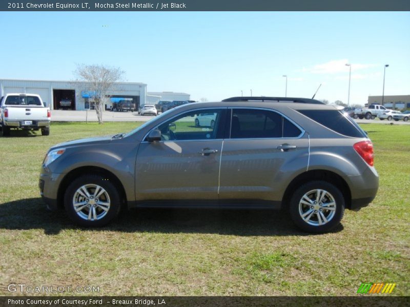 Mocha Steel Metallic / Jet Black 2011 Chevrolet Equinox LT