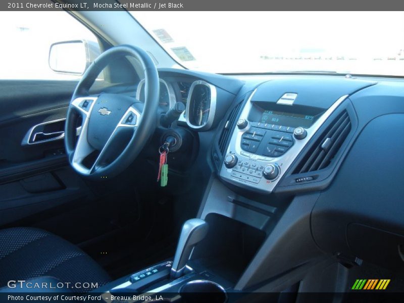 Mocha Steel Metallic / Jet Black 2011 Chevrolet Equinox LT