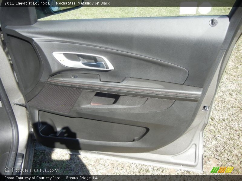 Mocha Steel Metallic / Jet Black 2011 Chevrolet Equinox LT