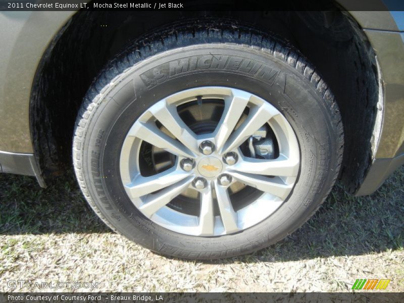 Mocha Steel Metallic / Jet Black 2011 Chevrolet Equinox LT