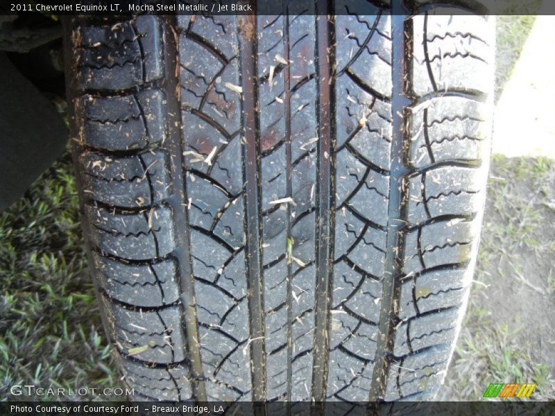 Mocha Steel Metallic / Jet Black 2011 Chevrolet Equinox LT