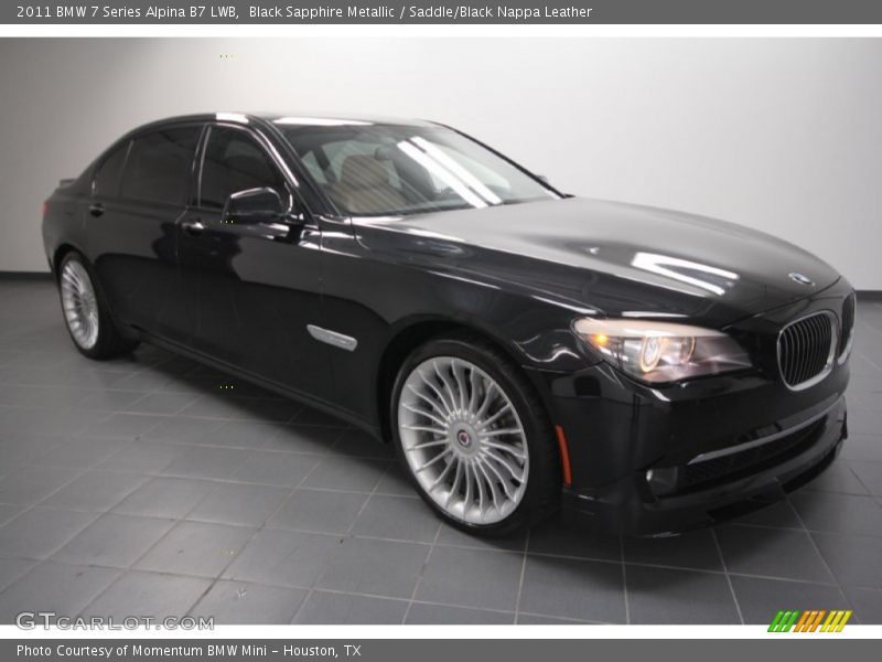 Front 3/4 View of 2011 7 Series Alpina B7 LWB