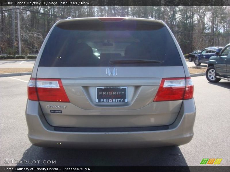 Sage Brush Pearl / Ivory 2006 Honda Odyssey EX