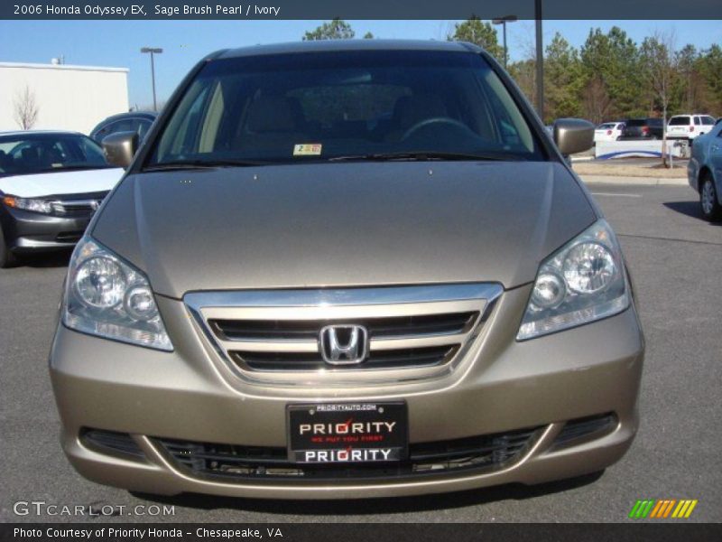 Sage Brush Pearl / Ivory 2006 Honda Odyssey EX