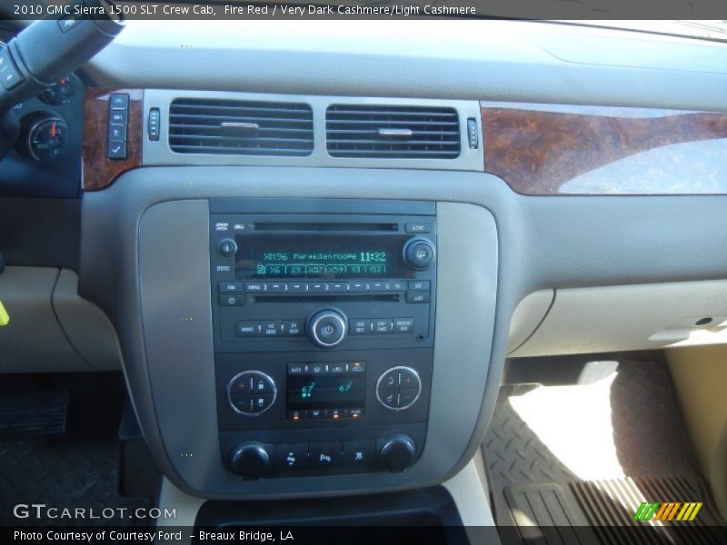 Fire Red / Very Dark Cashmere/Light Cashmere 2010 GMC Sierra 1500 SLT Crew Cab