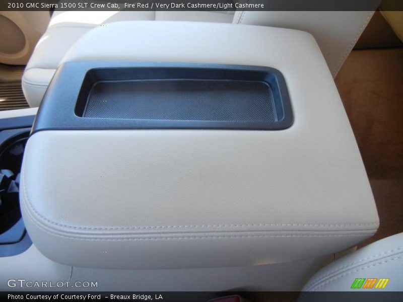 Fire Red / Very Dark Cashmere/Light Cashmere 2010 GMC Sierra 1500 SLT Crew Cab