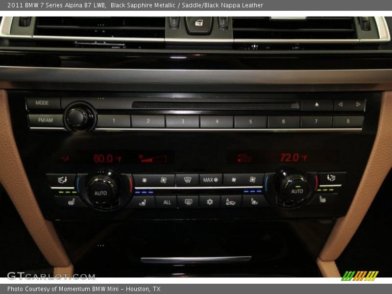 Controls of 2011 7 Series Alpina B7 LWB