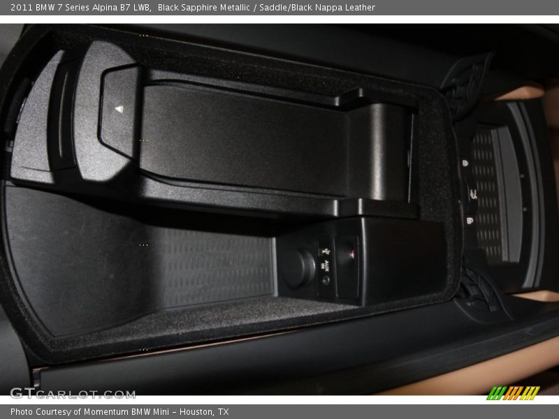 Black Sapphire Metallic / Saddle/Black Nappa Leather 2011 BMW 7 Series Alpina B7 LWB
