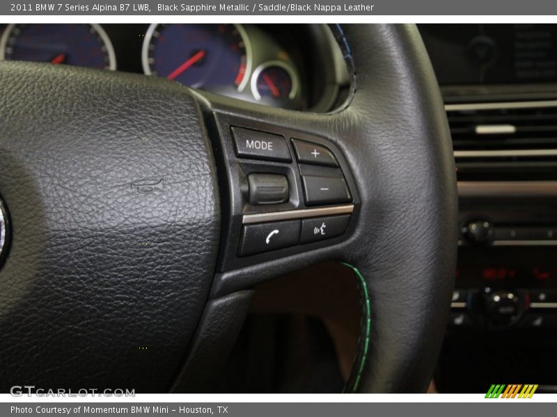 Controls of 2011 7 Series Alpina B7 LWB