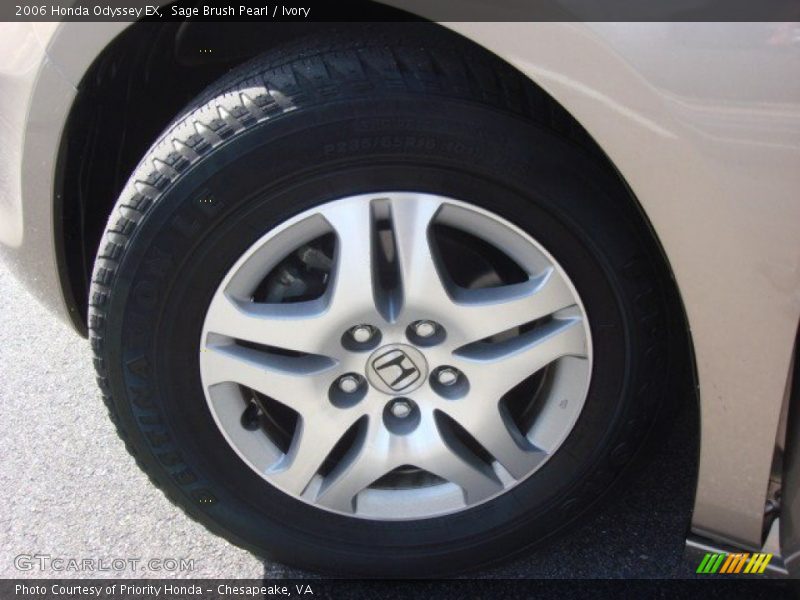Sage Brush Pearl / Ivory 2006 Honda Odyssey EX