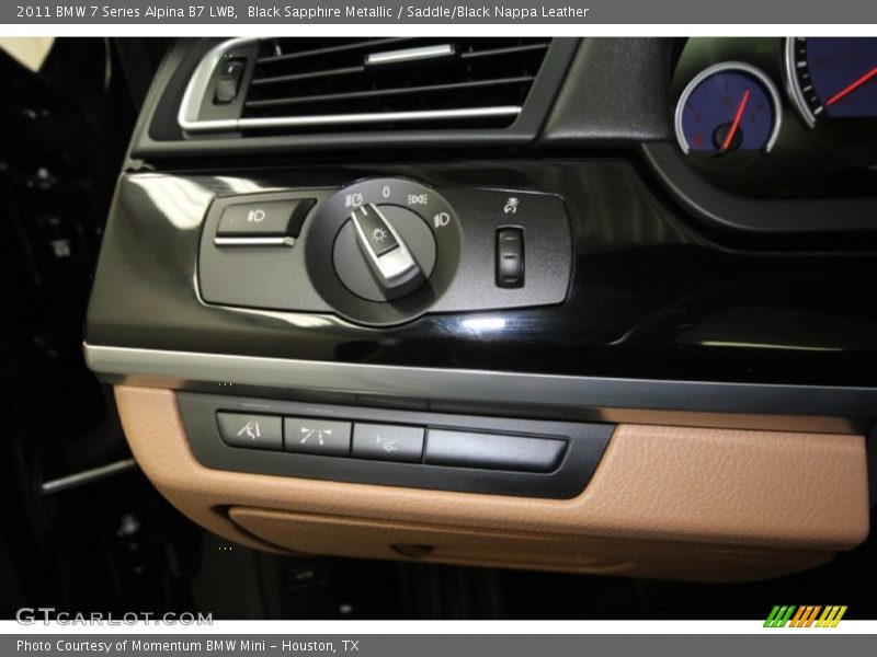 Controls of 2011 7 Series Alpina B7 LWB