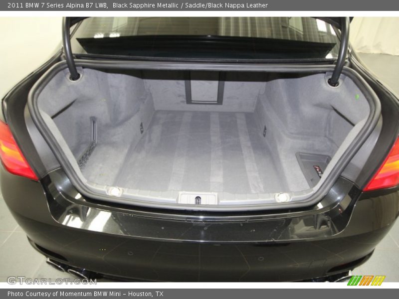  2011 7 Series Alpina B7 LWB Trunk