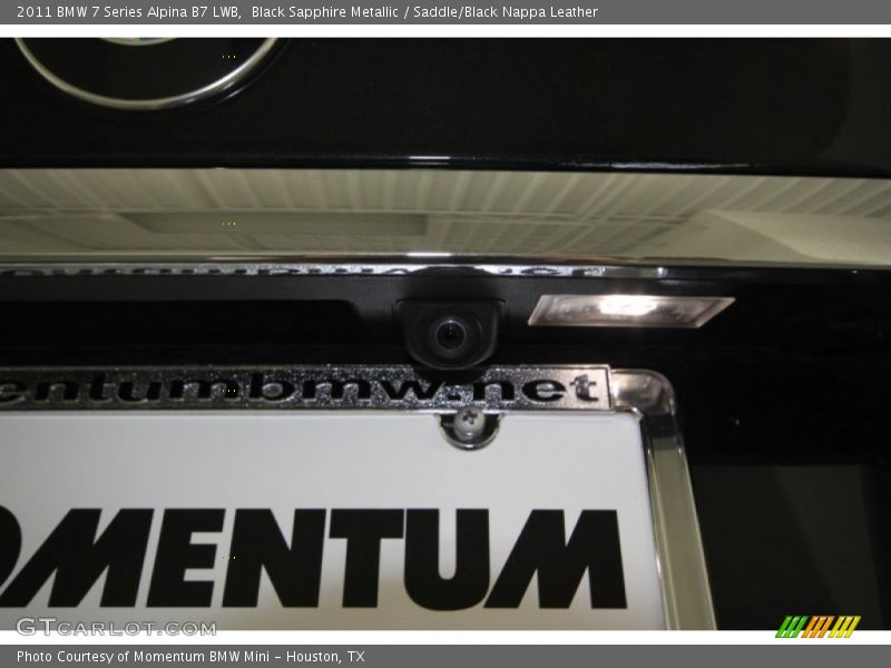 Black Sapphire Metallic / Saddle/Black Nappa Leather 2011 BMW 7 Series Alpina B7 LWB