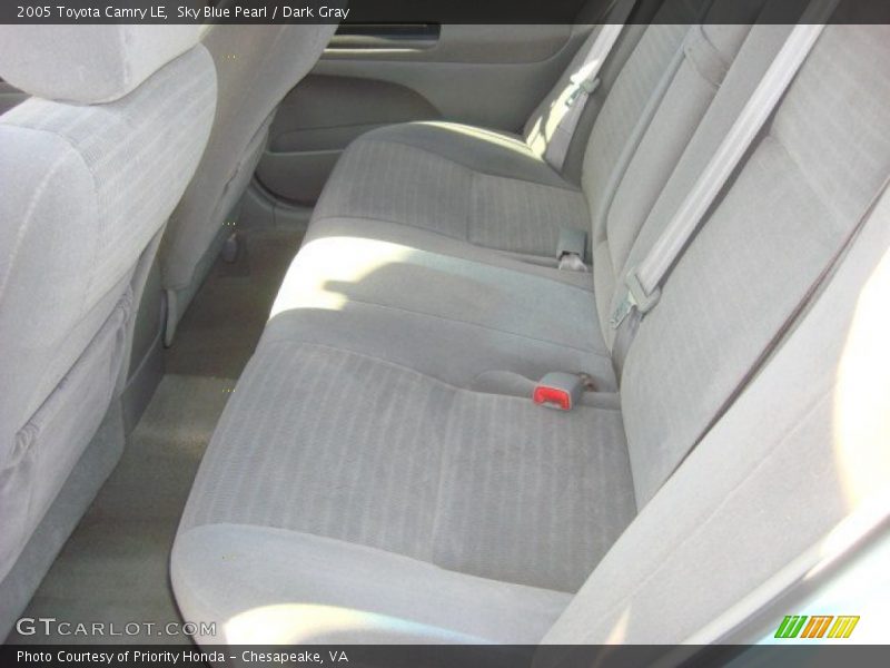 Sky Blue Pearl / Dark Gray 2005 Toyota Camry LE
