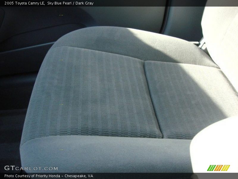Sky Blue Pearl / Dark Gray 2005 Toyota Camry LE