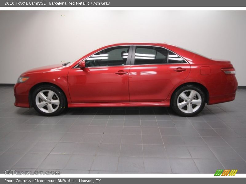 Barcelona Red Metallic / Ash Gray 2010 Toyota Camry SE