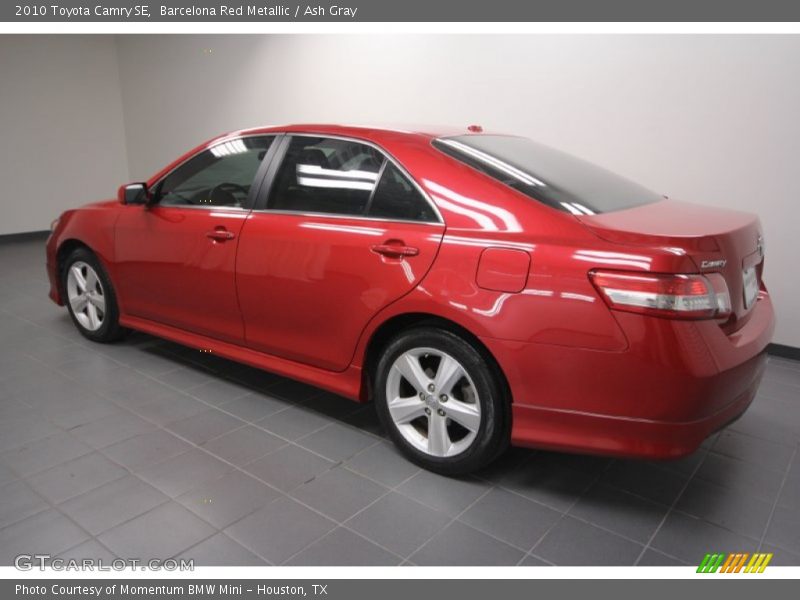 Barcelona Red Metallic / Ash Gray 2010 Toyota Camry SE